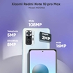 تصویر  گوشی موبایل شیائومی مدل Redmi Note 10 pro Max M2101K6I دو سیم‌ کارت ظرفیت 128 گیگابایت و رم 6 گیگابایت