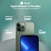 تصویر  گوشی موبایل اپل مدل iPhone 13 Pro Max A2644 دو سیم‌ کارت ظرفیت 256 گیگابایت و رم 6 گیگابایت